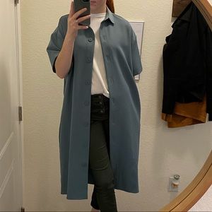 Teal Lightweight Coat
